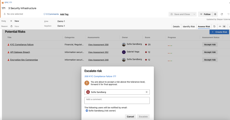 Governance and Audit Trails